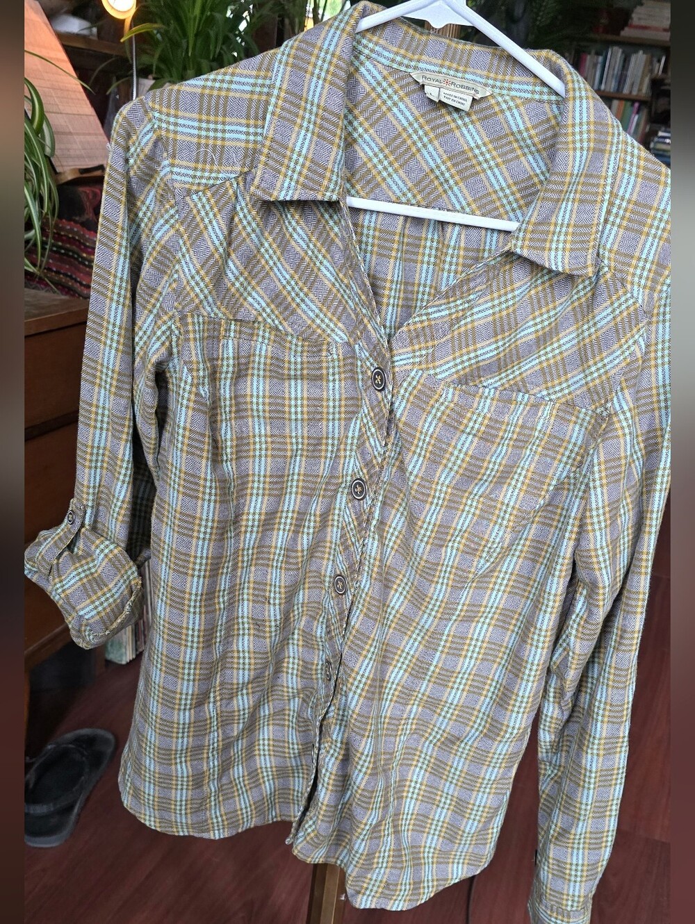 Royal Robbins Womens Button Up